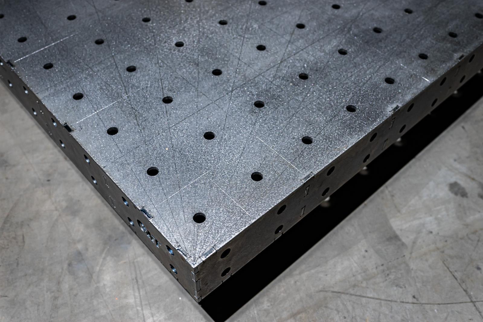 D16-6 Kit Plate 2000x1000x100 Hole Grid 100