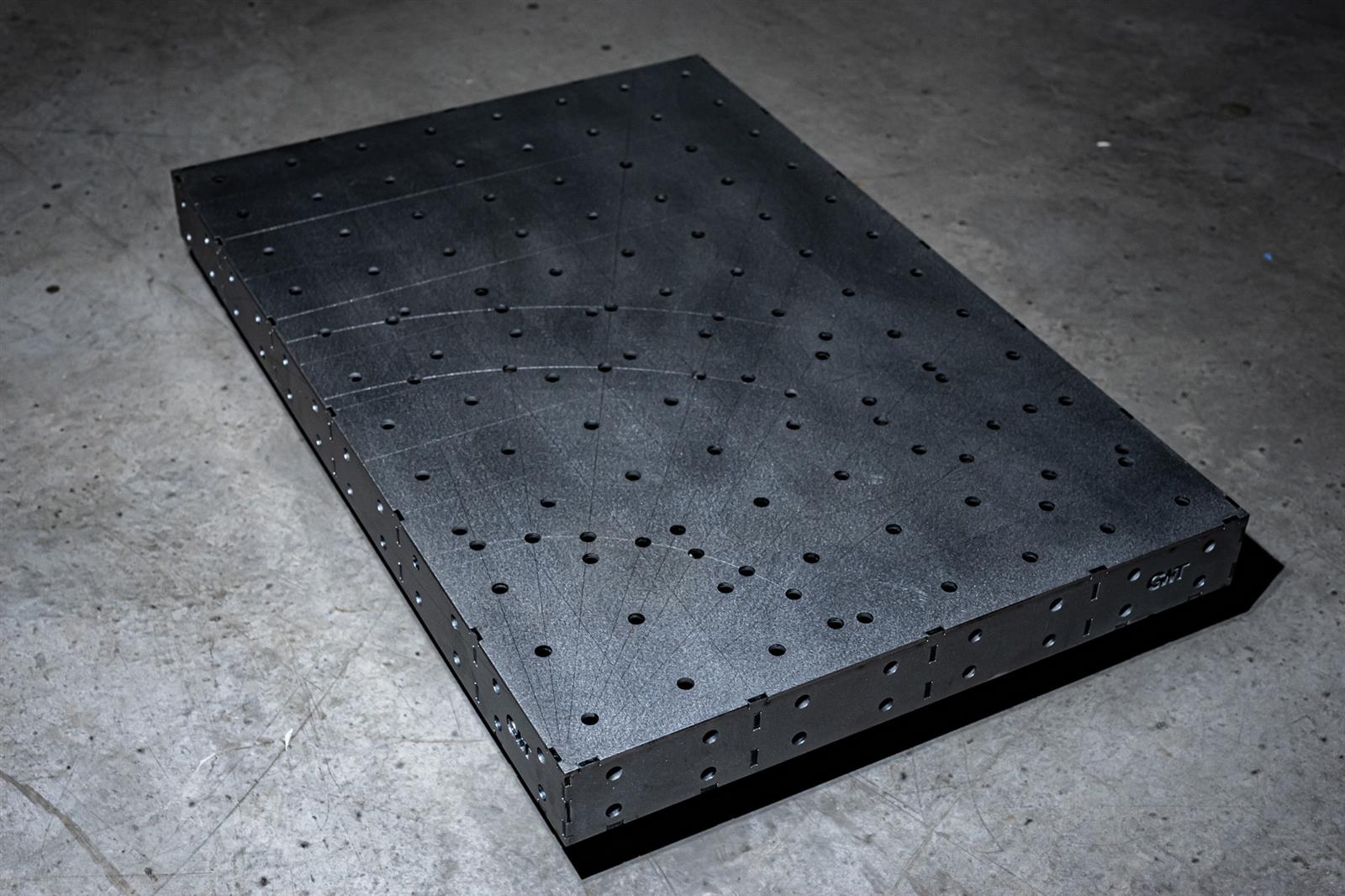 D16-6 Kit Plate 1200x800x100 Hole Grid 100