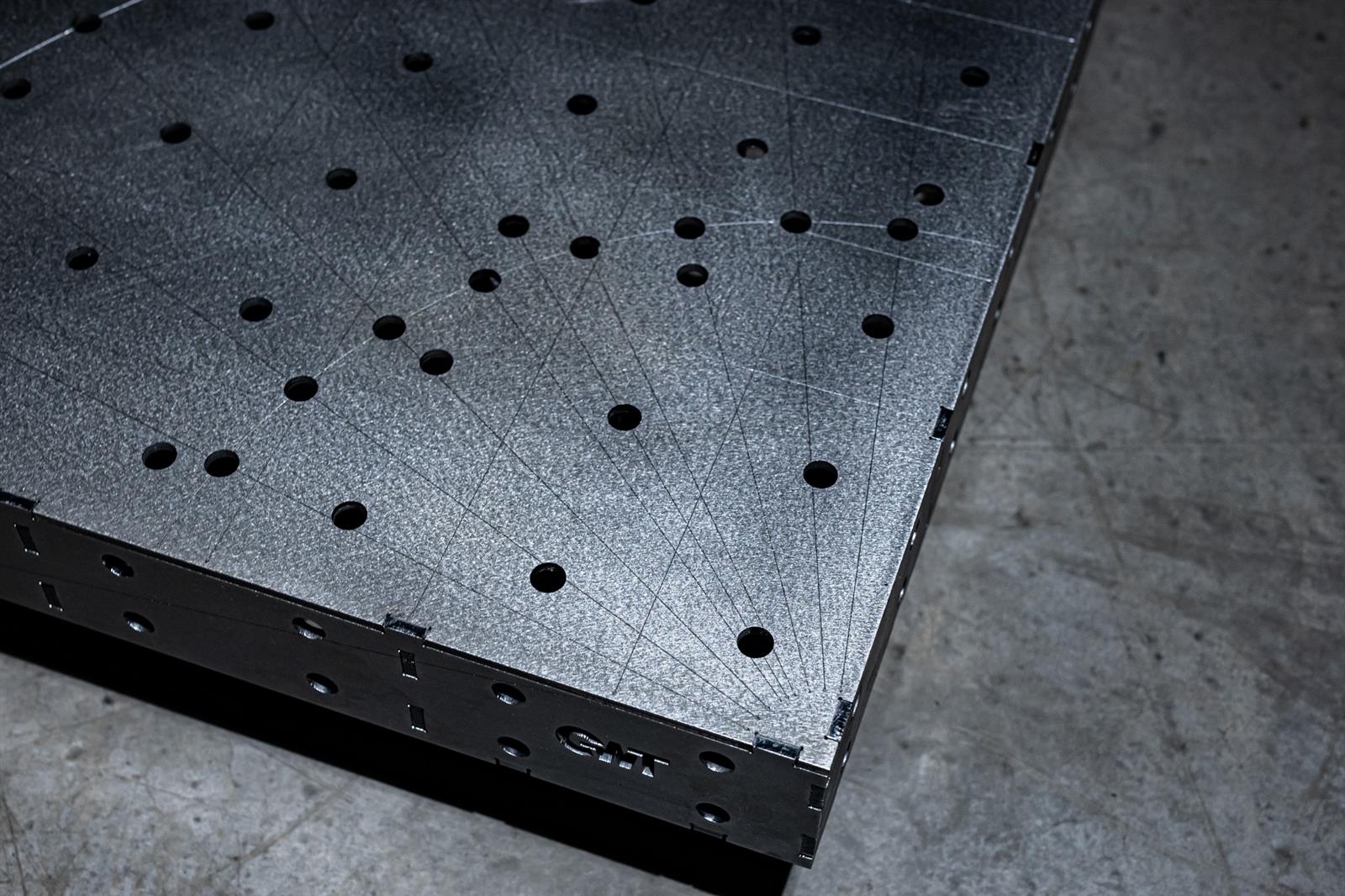 D16-6 Kit Plate 1200x800x100 Hole Grid 100