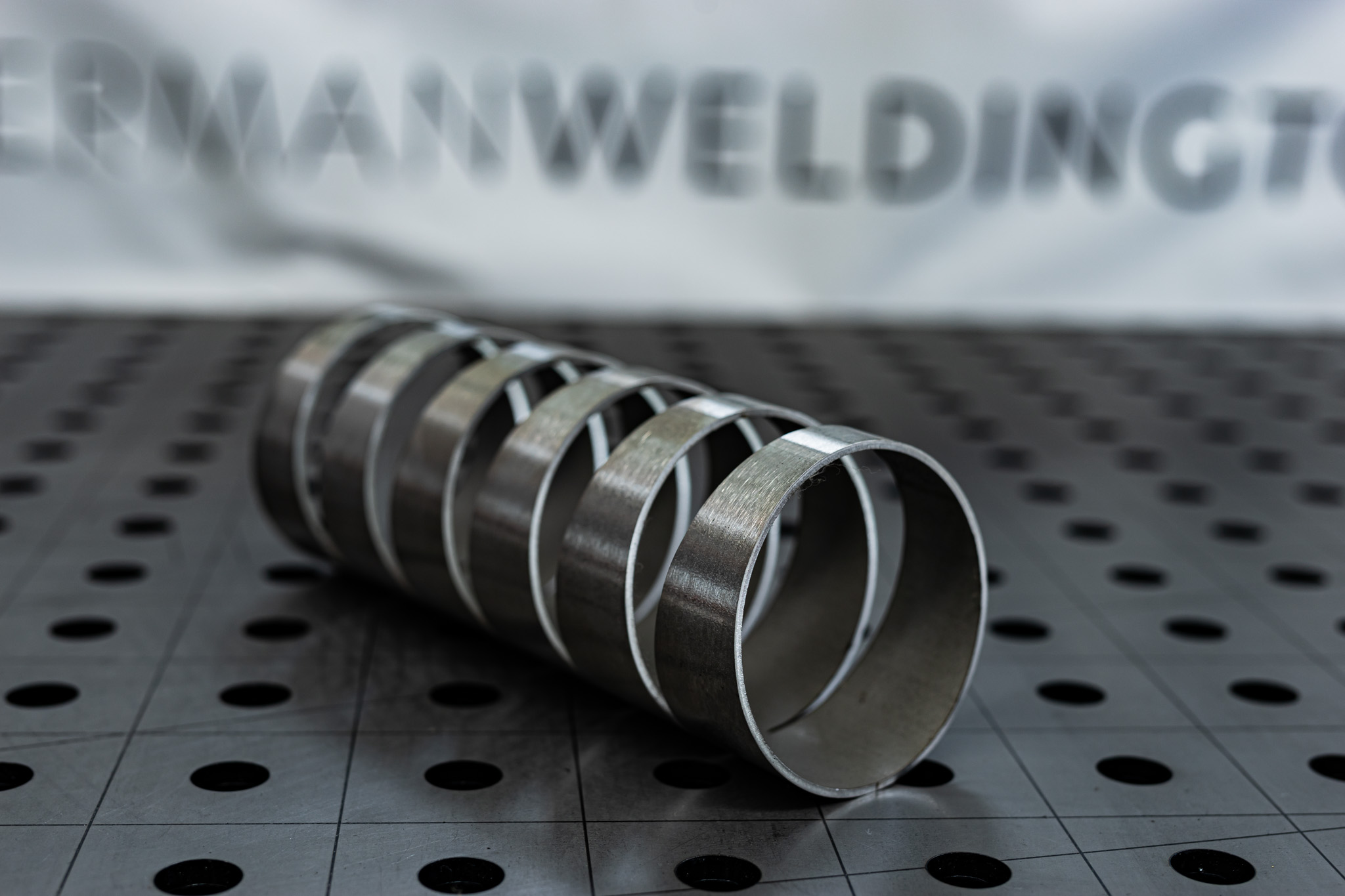 Knickbogen Ø48,3x1,5 -  Norm 2 - Radius R38 - Winkelsegment 15 ° - VA